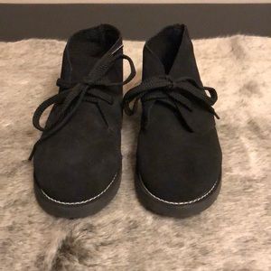 Crewcuts kids Calvert boot suede upper rubber sole